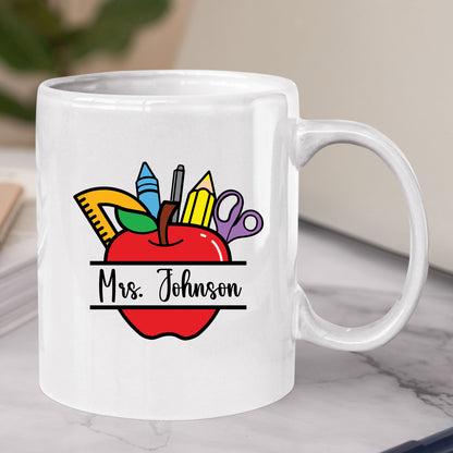 Personalized Teacher Thank You Gift Mug Tumbler