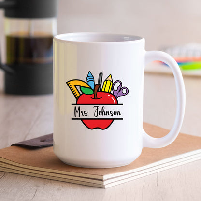 Personalized Teacher Thank You Gift Mug Tumbler
