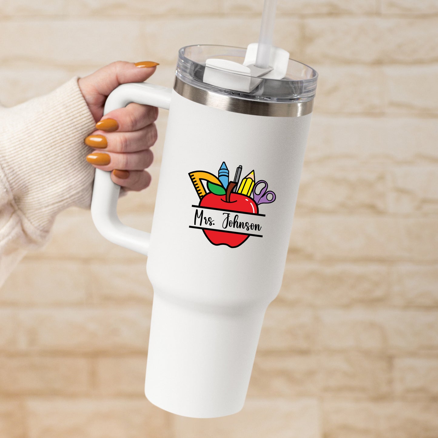 Personalized Teacher Thank You Gift Mug Tumbler