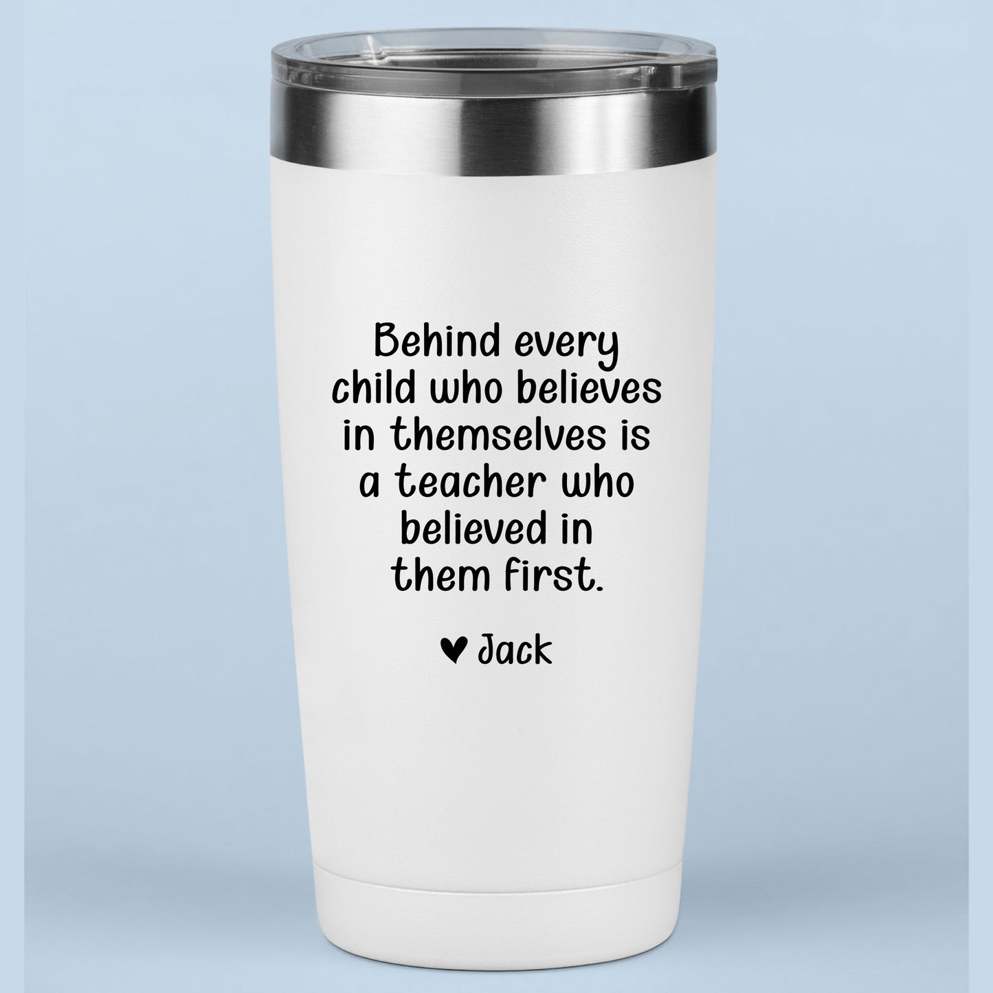 Personalized Teacher Thank You Gift Mug Tumbler