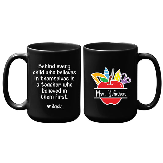 Personalized Teacher Thank You Gift Mug Tumbler