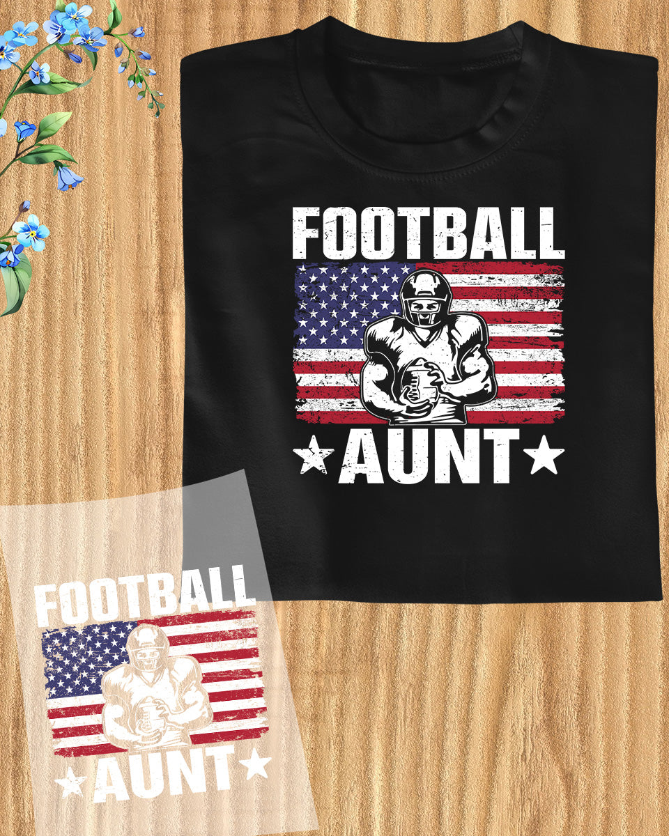 Football Aunt DTF Transfer Film