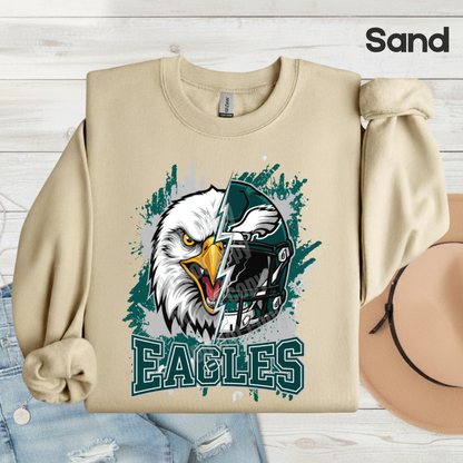 Eagles Shirts Philadelphia Football Fan Shirt Green Game Day Jersey Style Comfort Colors Adult Tee