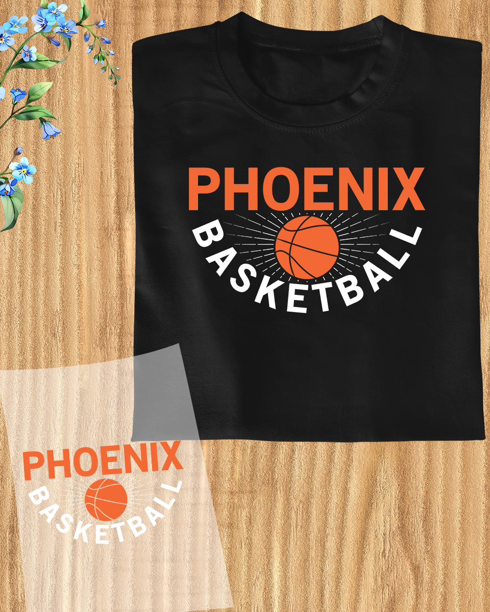 Phoenix Basketball DTF Transfer Film