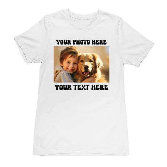 Custom Photo T Shirts Upload ypur Own Text and Photo Tees