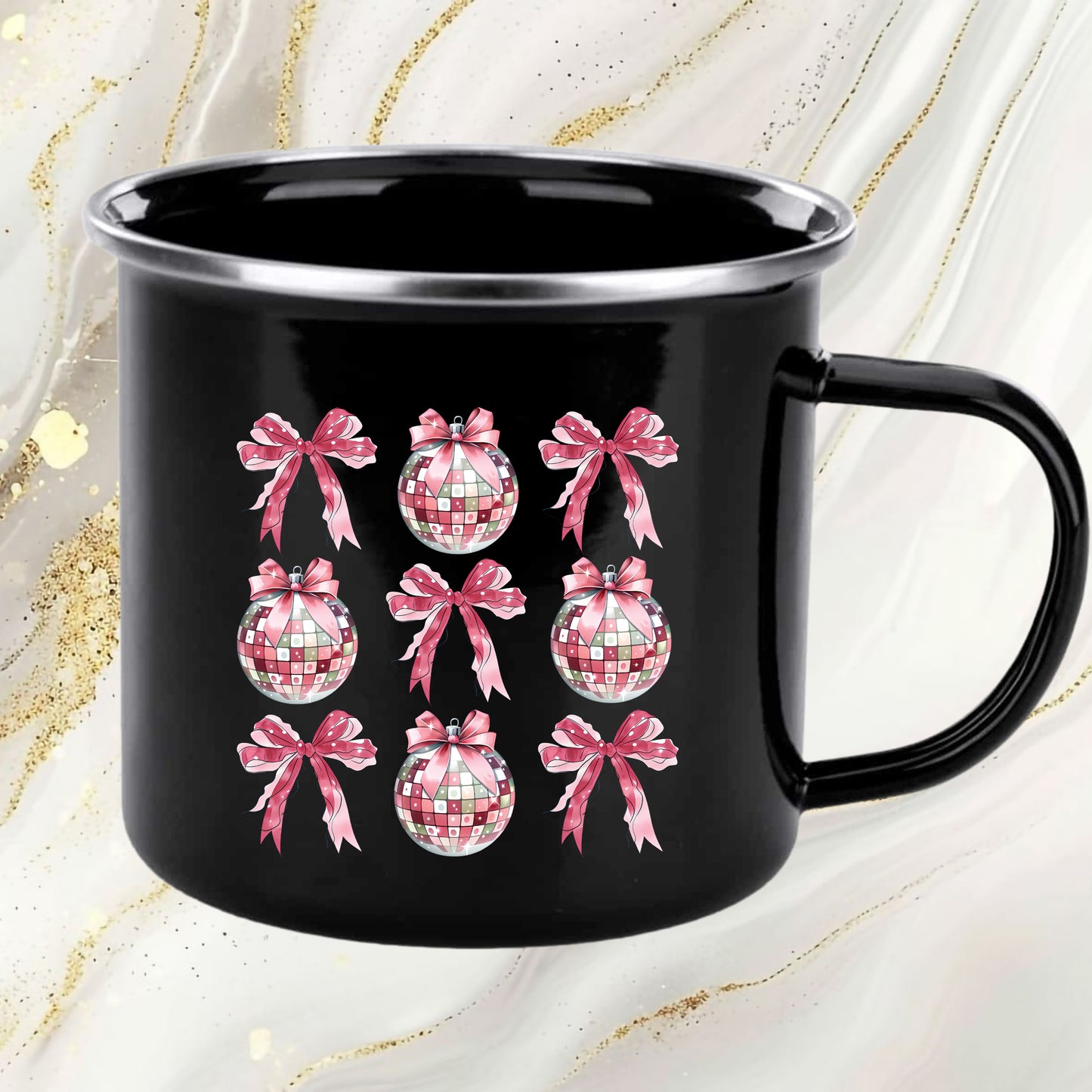 Pink Coquette New Year 2026 DTF Transfer, Ready to Press Heat Transfer for Shirts, Festive Holiday Pink New Year 2026 Design, UV Sticker