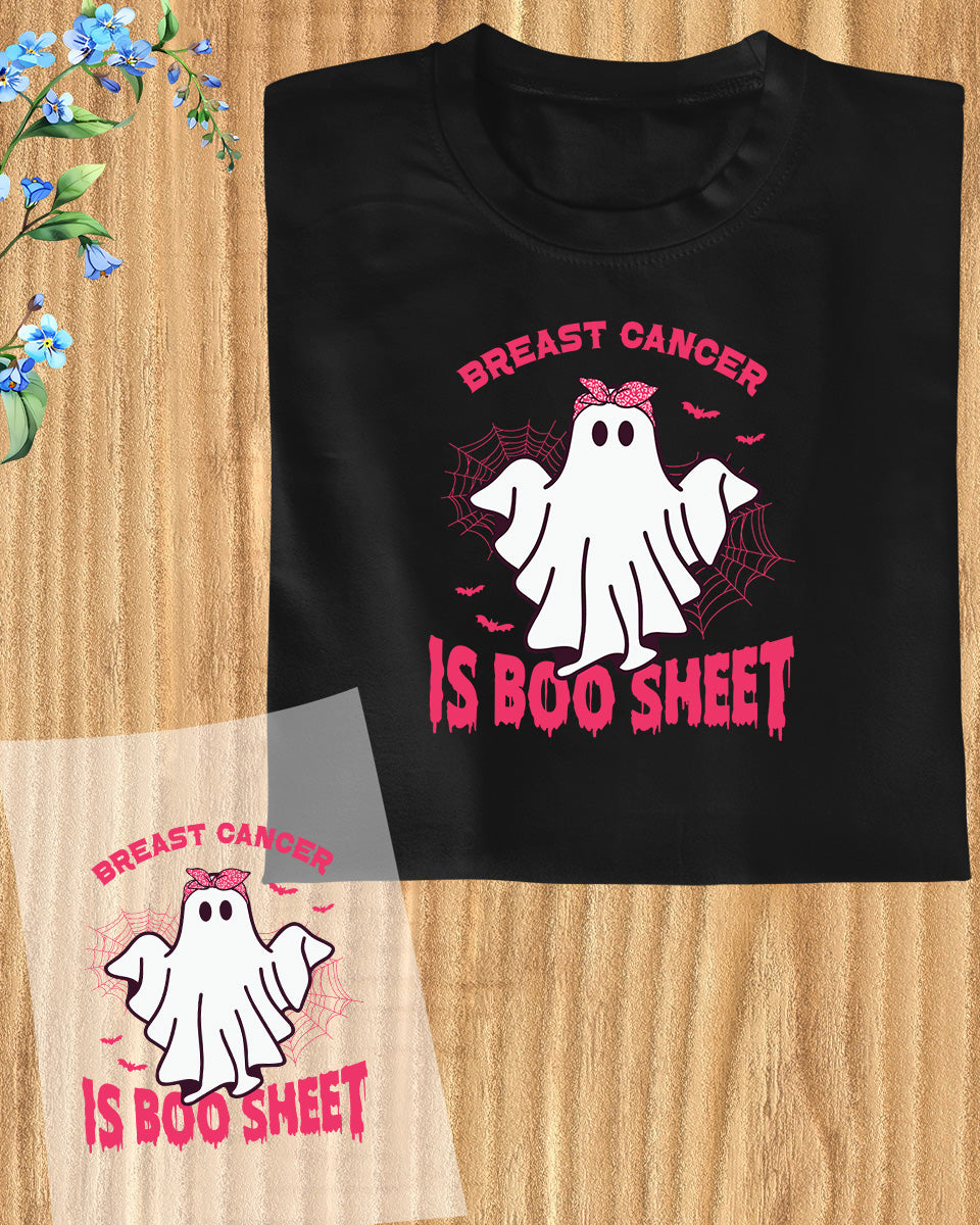 Breast Cancer is Boo Sheet DTF Transfer Film