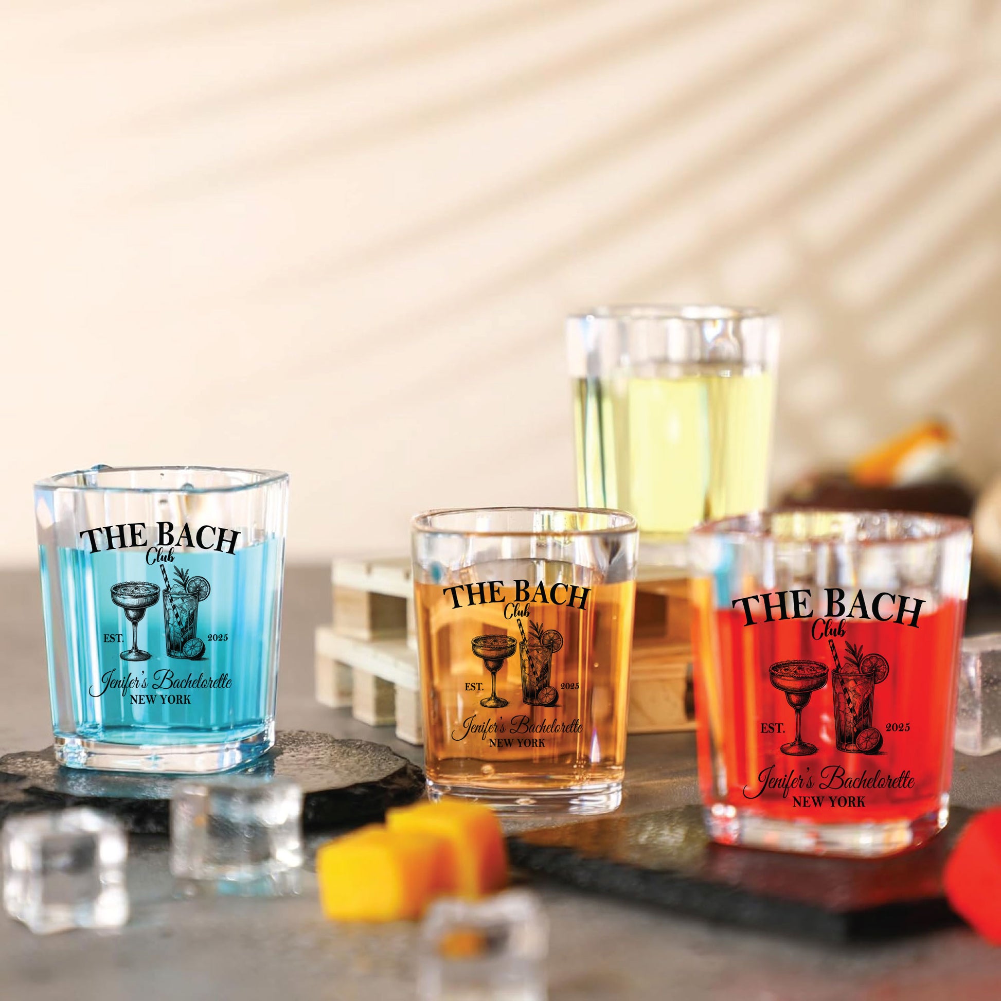 Custom Clear Plastic Glass With Unbreakable Base