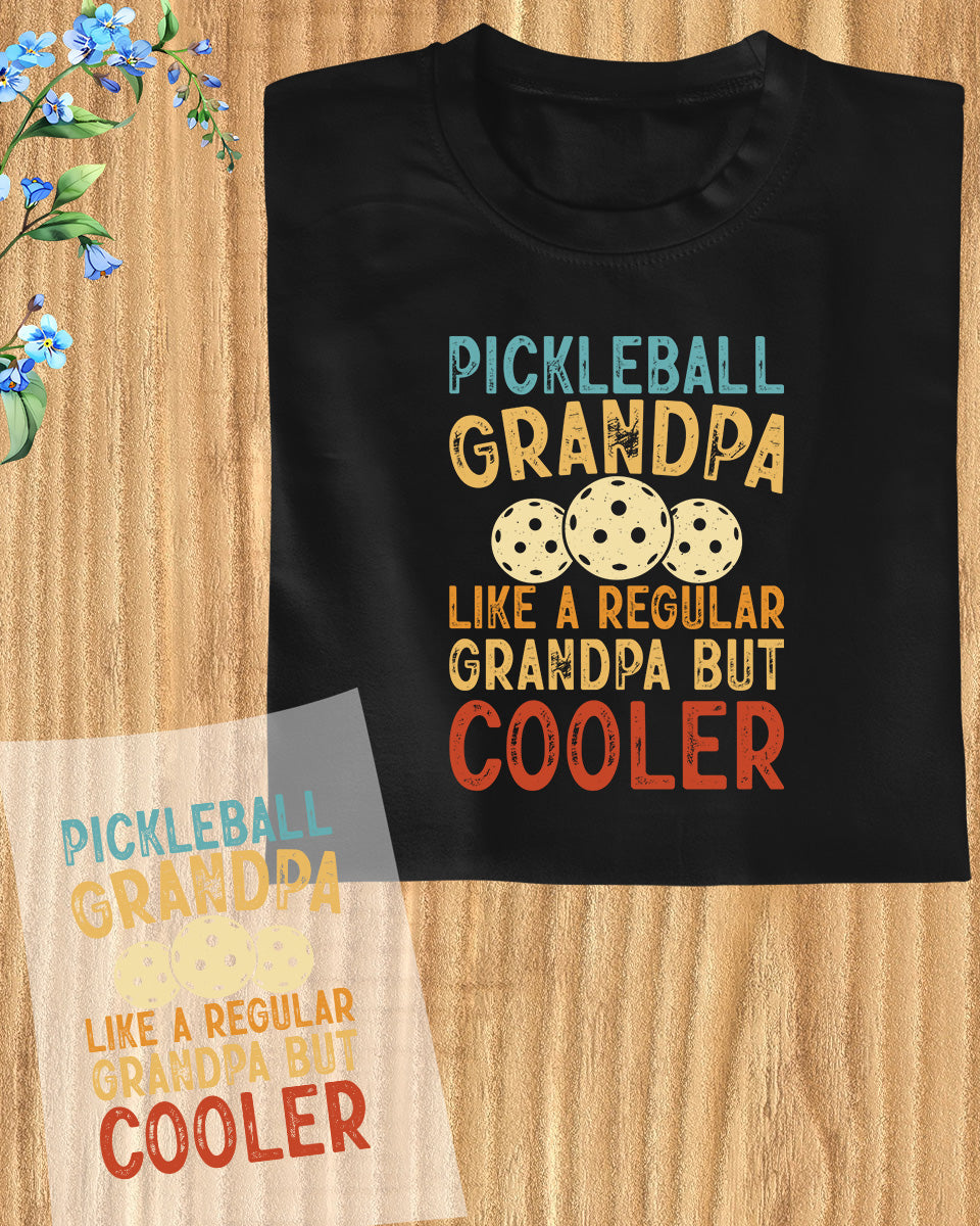 Pickleball Grandma Gift DTF Transfer Sheets