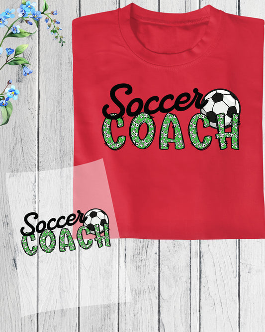 Soccer Coach DTF Transfer Film
