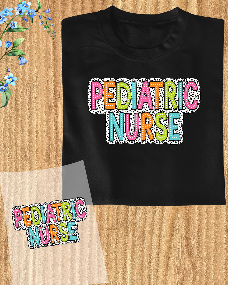 Pediatric Nurse DTF Transfer Film