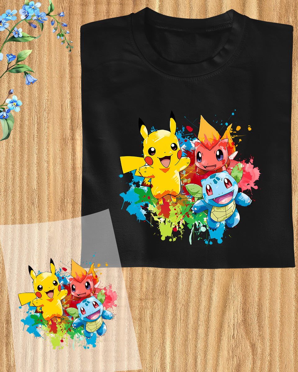 Pokemon DTF Transfer