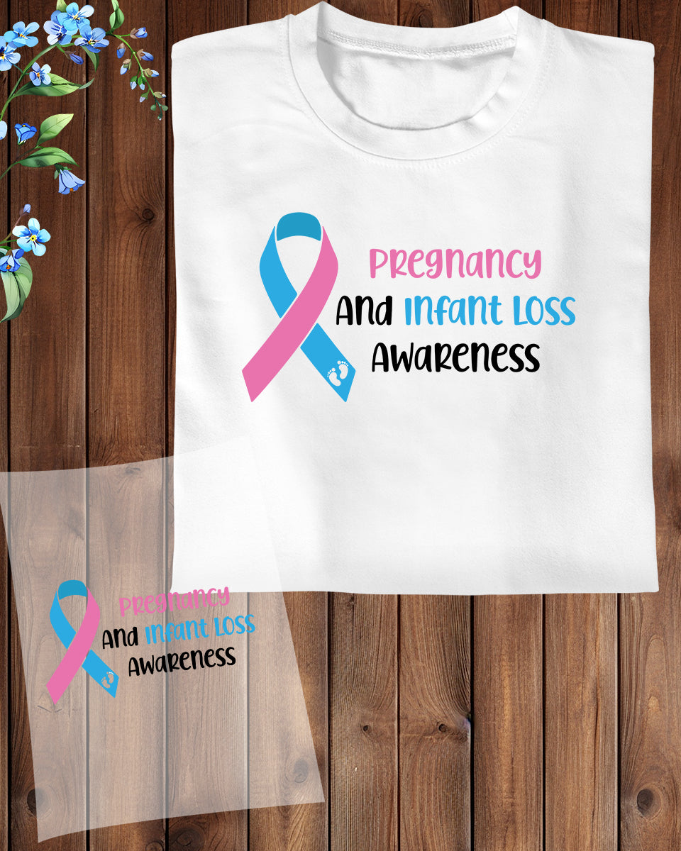 Pregnancy And Infant Loss DTF Transfer Film