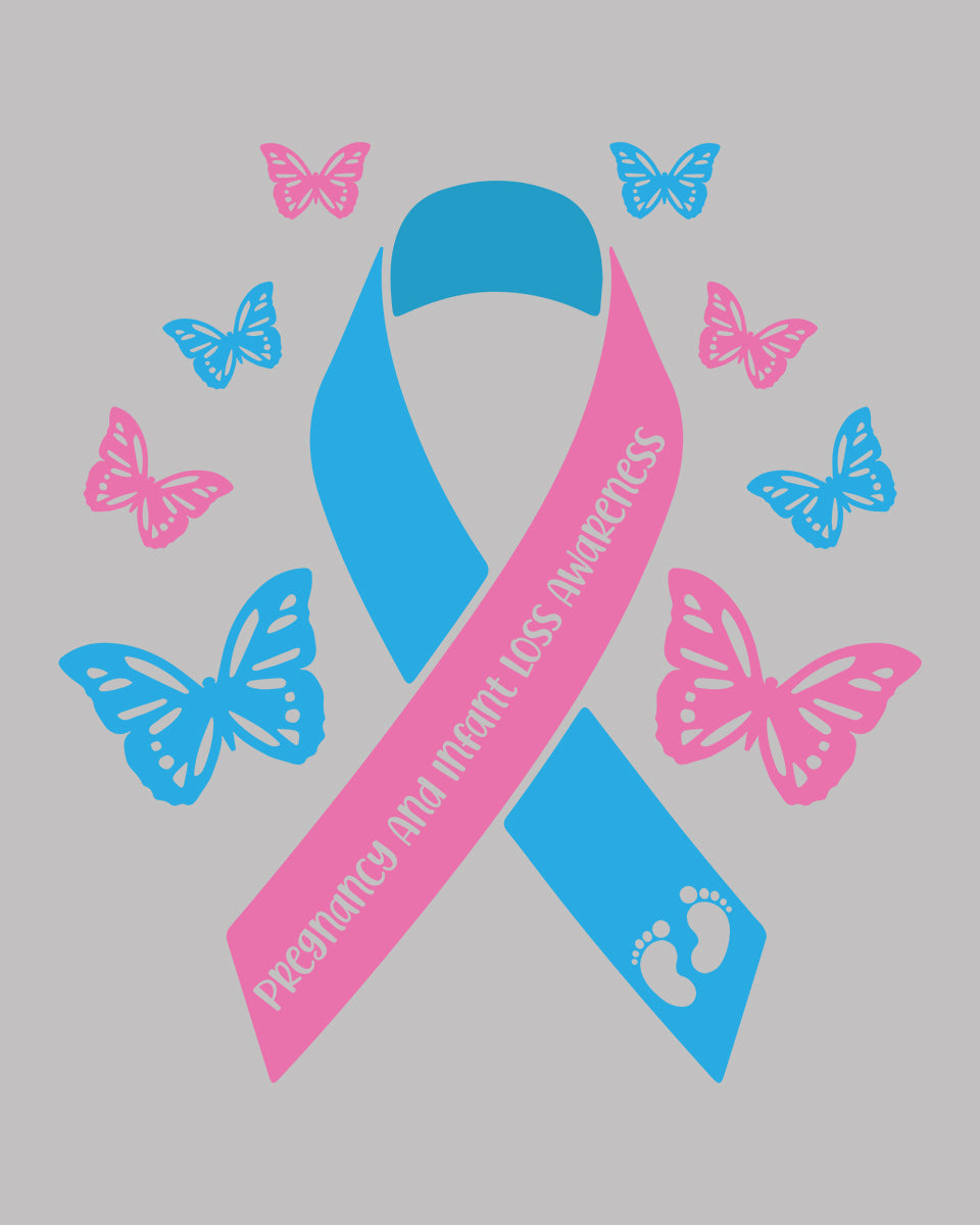 Pregnancy And Infant Loss Awareness DTF Transfer