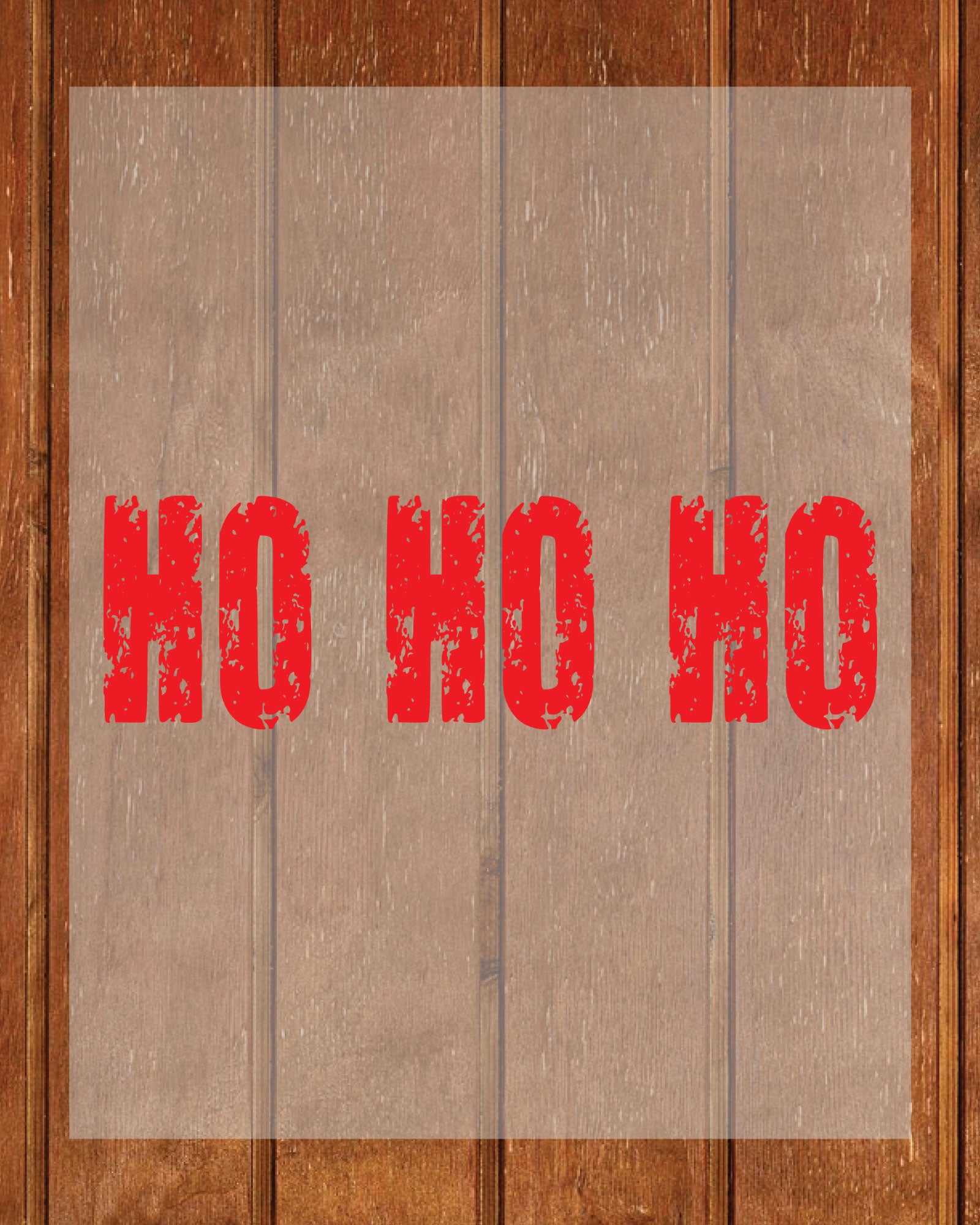 Preppy Retro Christmas Ho Ho Ho DTF Transfer