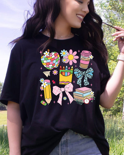 Preppy Teacher Back to School DTF Transfer