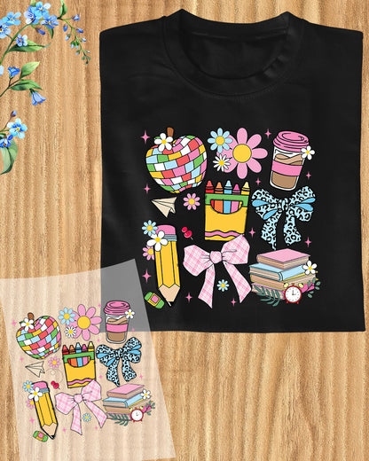 Preppy Teacher Back to School DTF Transfer