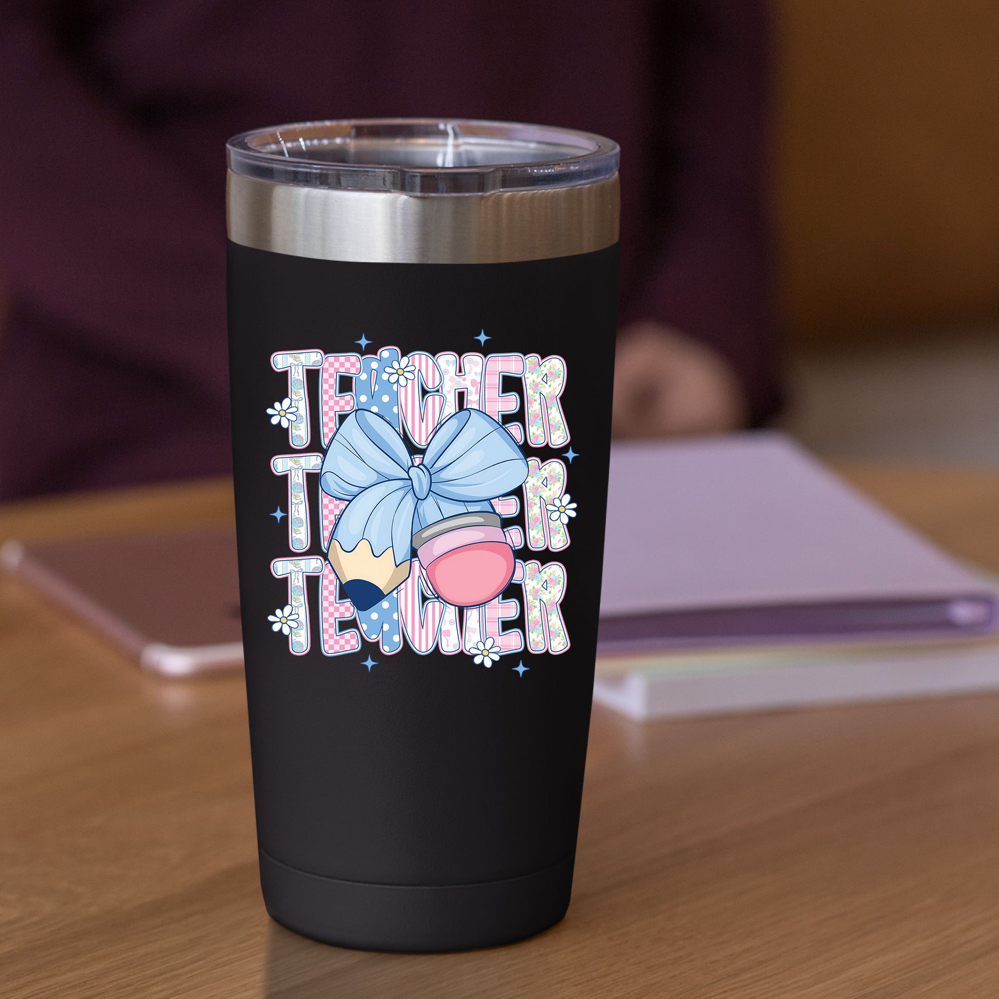 Preppy Teacher Coquette Teacher DTF Transfer