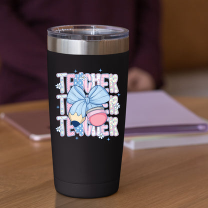 Preppy Teacher Coquette Teacher DTF Transfer