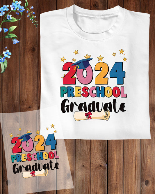 Preschool Graduate 2024 DTF Transfer Film