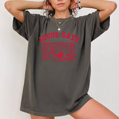 Jesus Save Comfort Colors T Shirt