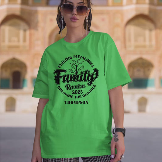 Custom Name Family Reunion Shirt
