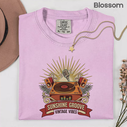 Sunshine Groove Comfort Colors T Shirt