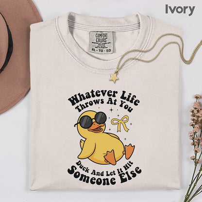 Funny Sarcastic Goose Comfort Colors T Shirt