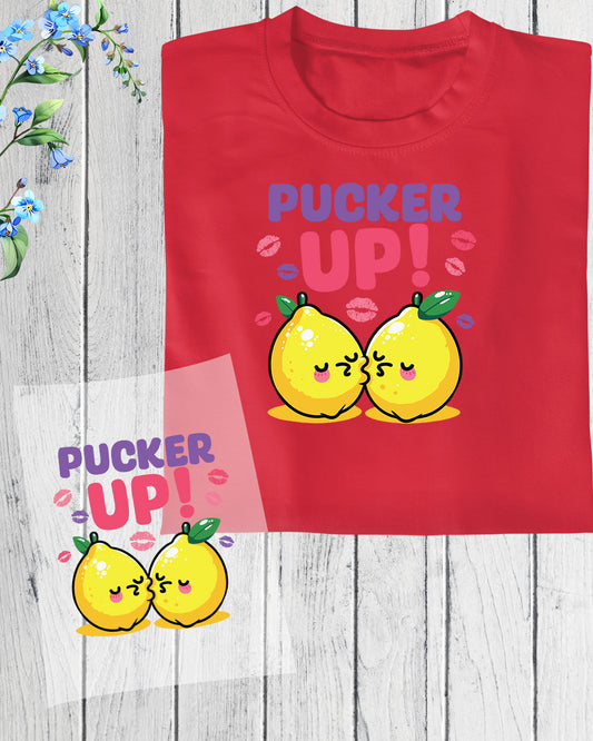 Pucker Up DTF Transfer Film