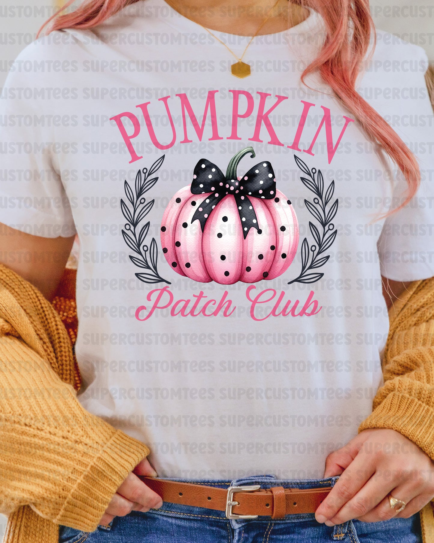 Pumpkin Patch Club Coquette Heat Transfer ready to Press
