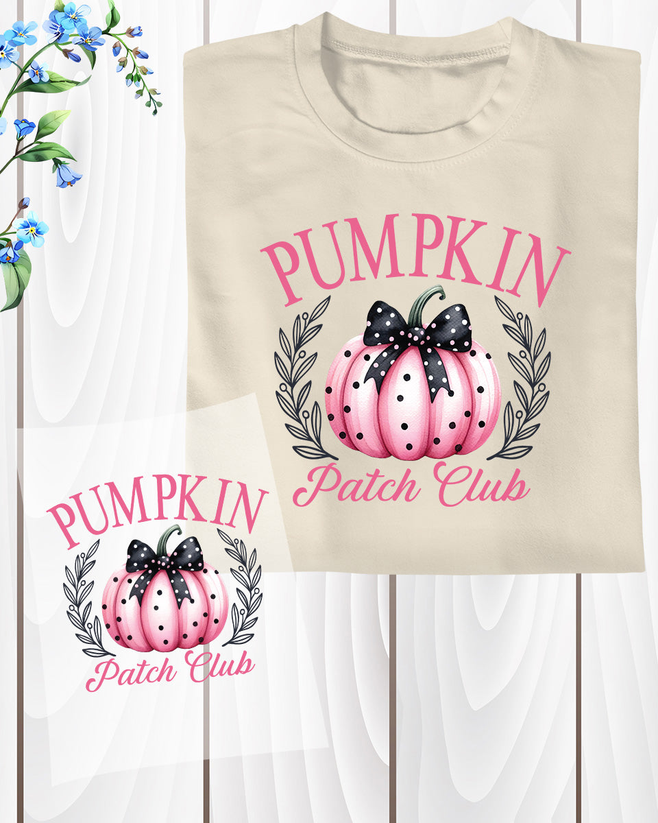 Pumpkin Patch Club Coquette Heat Transfer ready to Press
