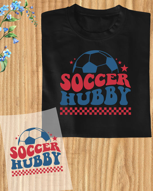 Soccer Hubby DTF Transfer Film