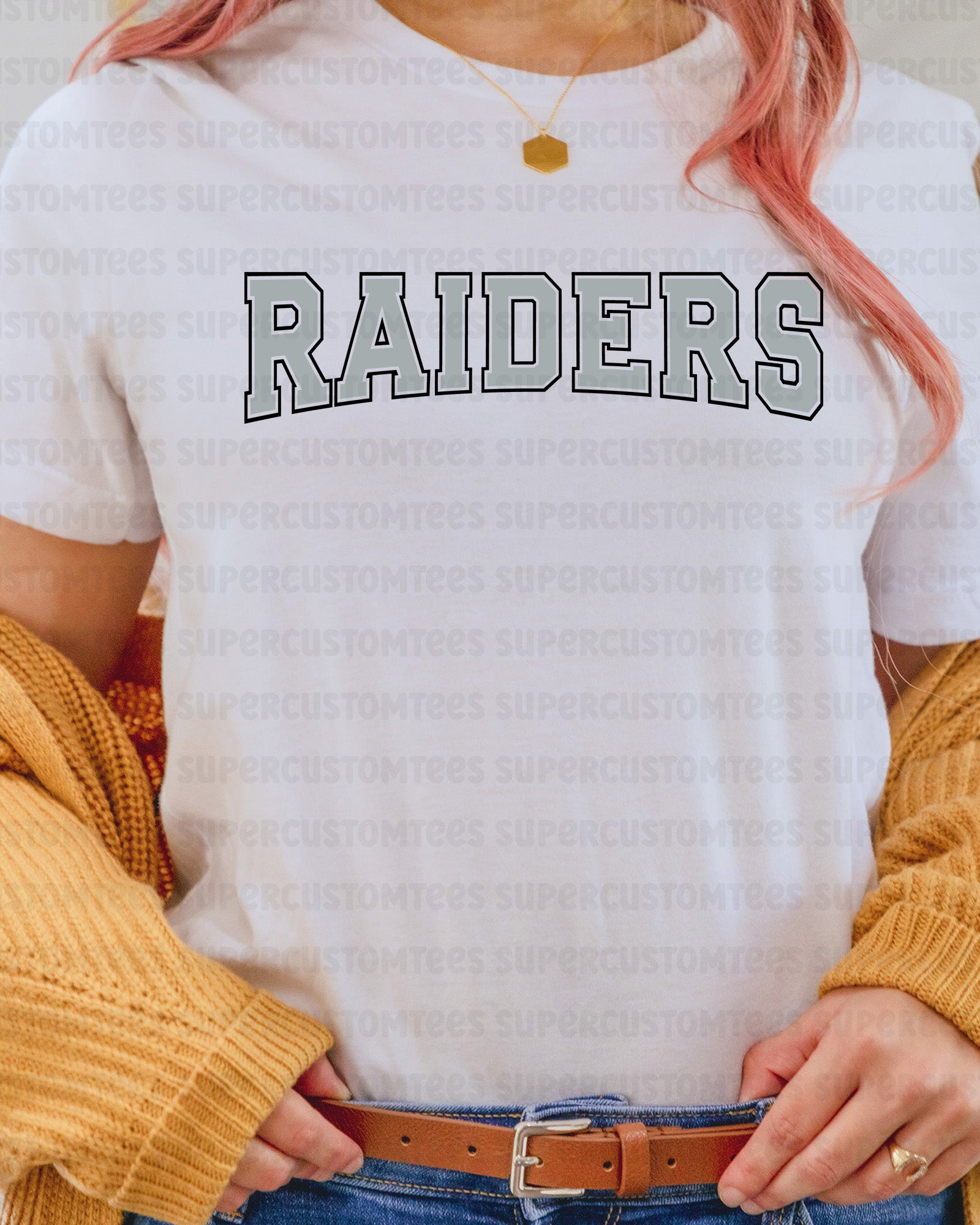 Raiders DTF Transfer Ready to Press