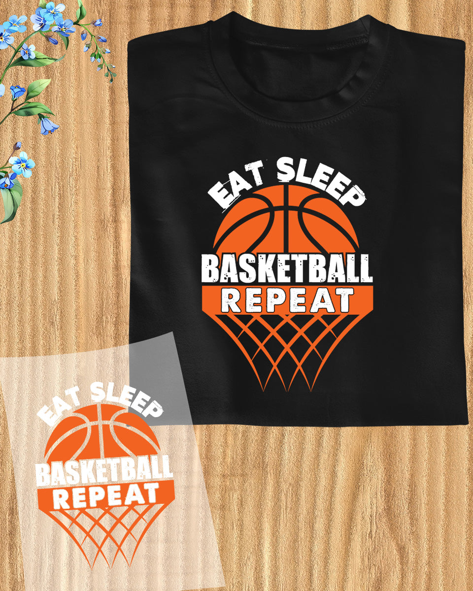 Basketball Birthday Gift DTF Transfer Film