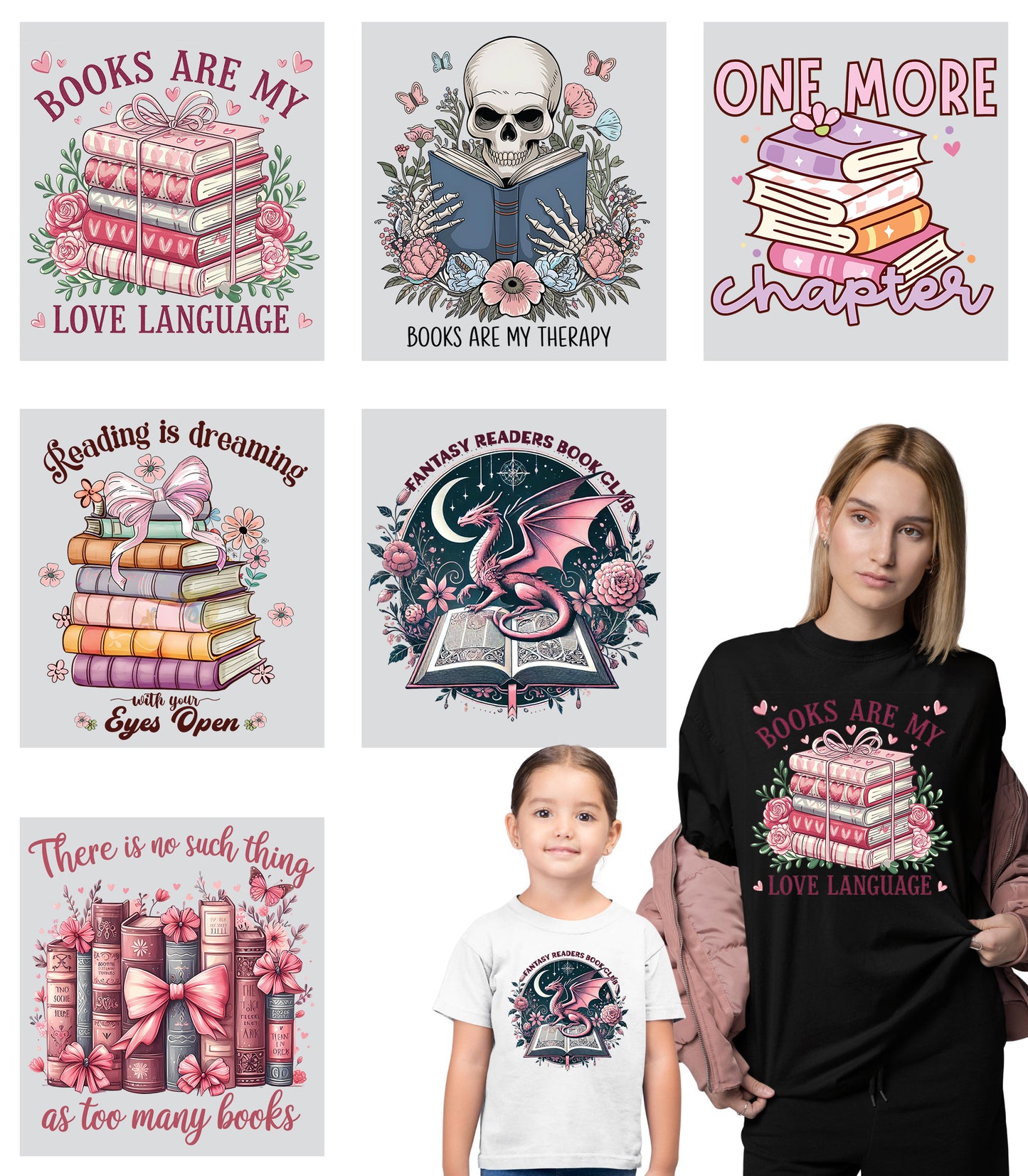 Reading DTF Transfers Ready to Press