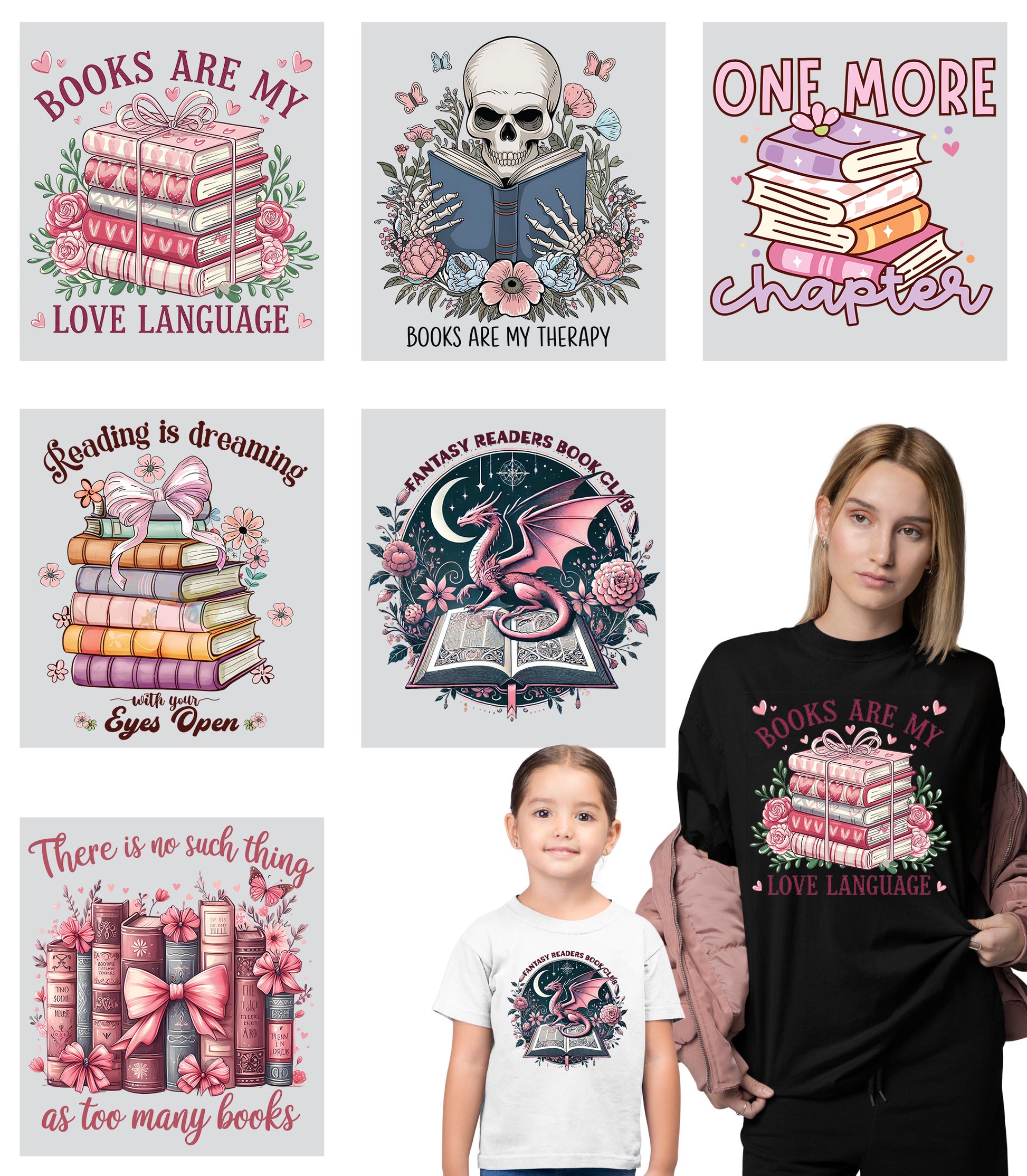 Reading DTF Transfers Ready to Press