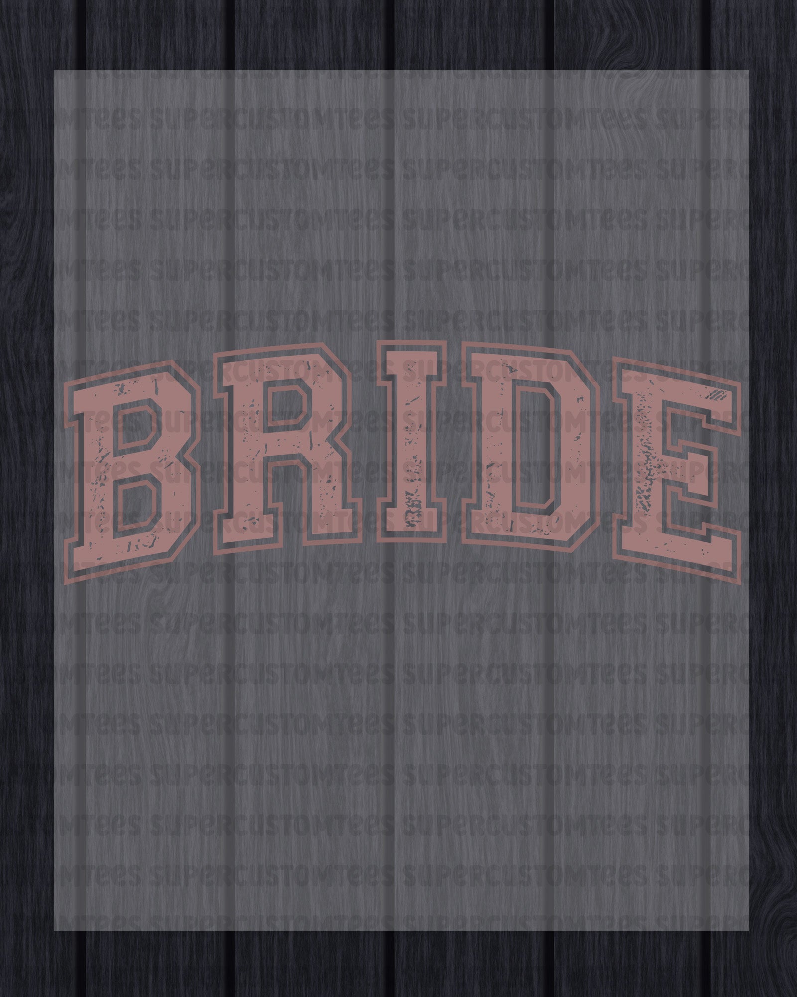 Retro Bride Heat Transfer for Shirts