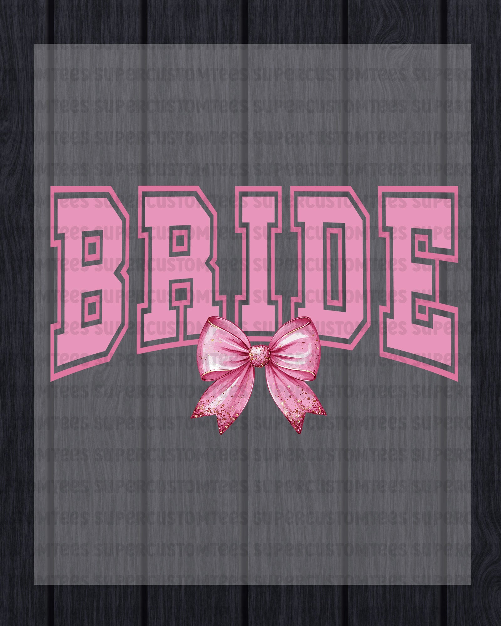 Retro Bride Shirt DTF Transfer
