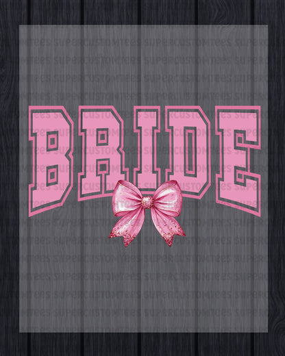Retro Bride Shirt DTF Transfer