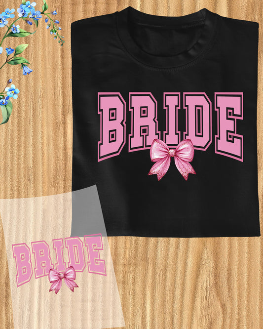 Retro Bride Shirt DTF Transfer