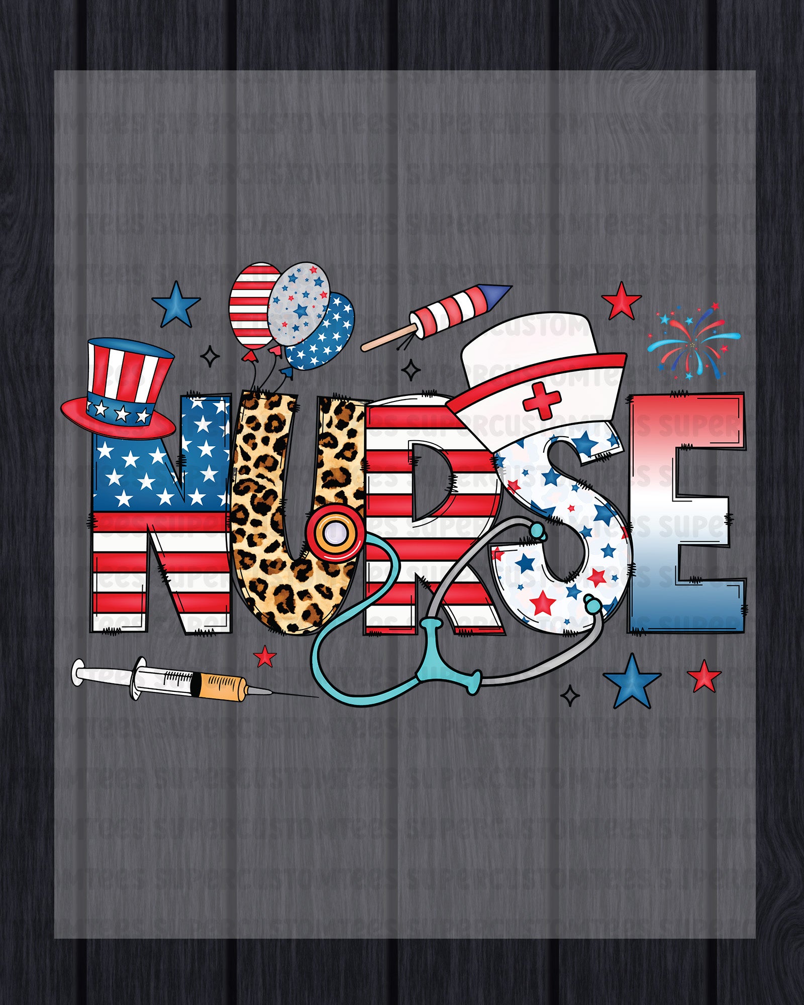 Retro Nurse Coquette DTF Transfer Ready to Press