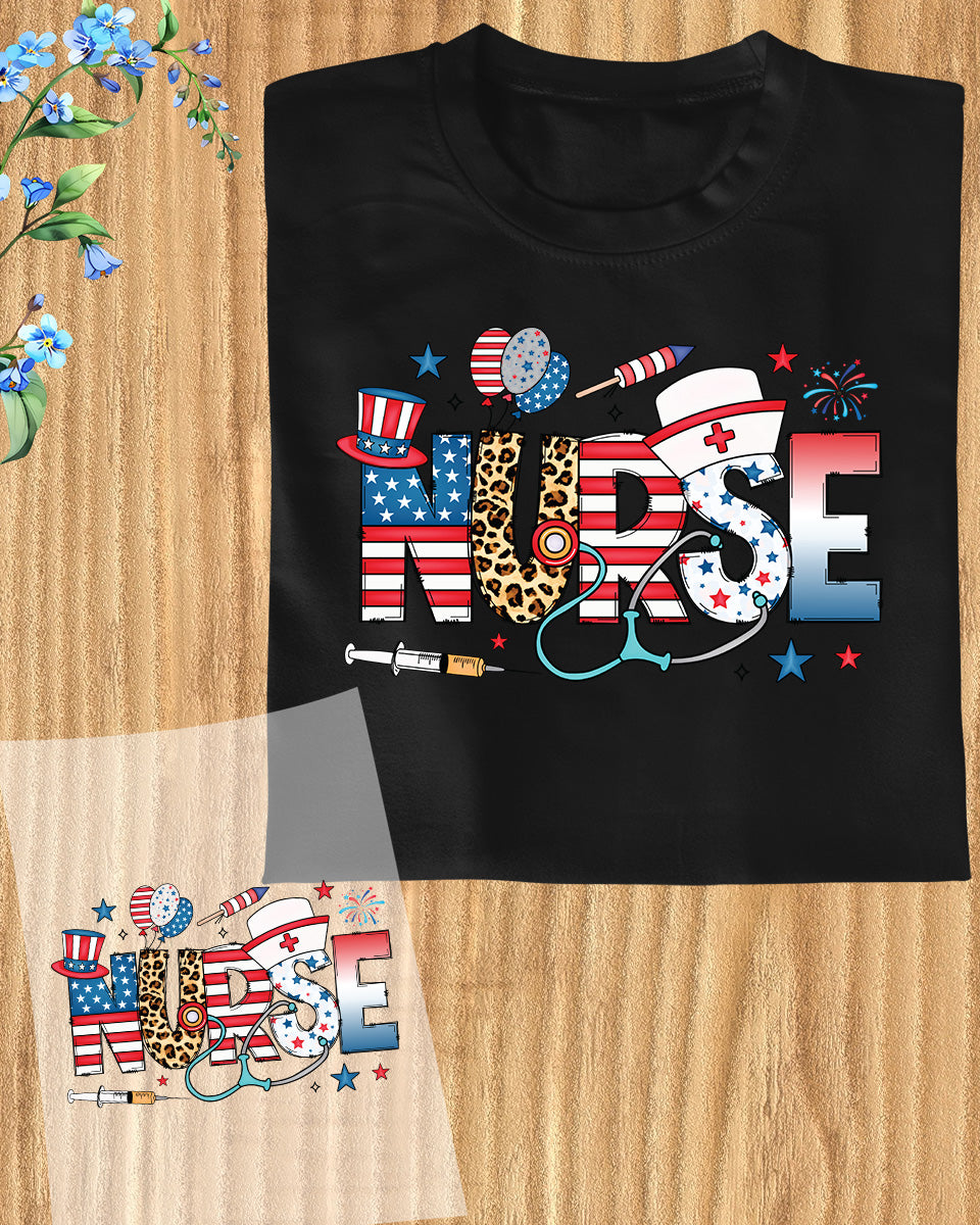 Retro Nurse Coquette DTF Transfer Ready to Press