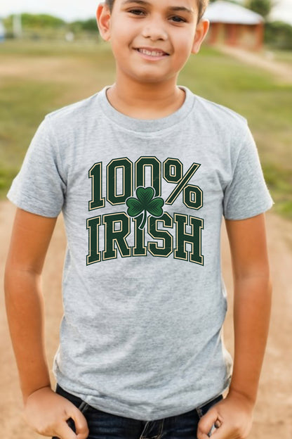 Retro St. Patrick's Day Shirt 100% Irish Sweatshirt