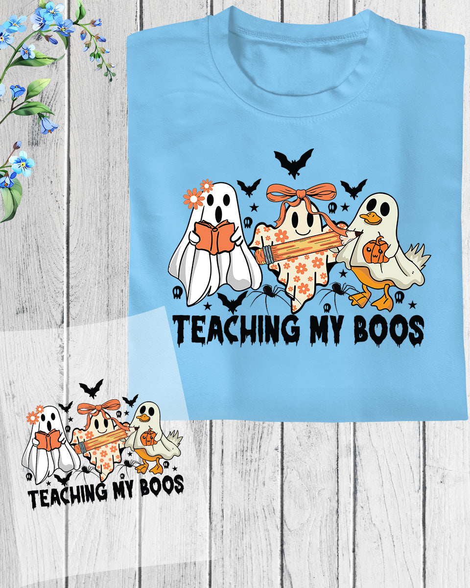 Retro Teaching My Boos Back to School DTF Transfer