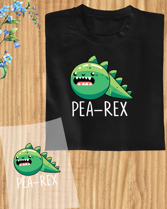 Pea Rex DTF Transfer