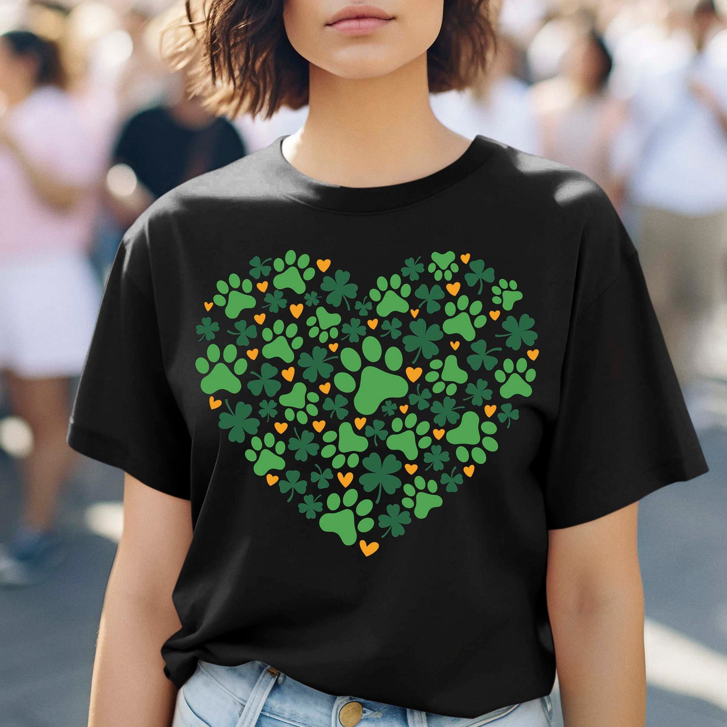 St. Patrick's Day Premade Gang Sheet Dtf Transfer Ready to Press Shamrock Heat Transfer For Shirts, Saint patrick iron on Transfer Designs