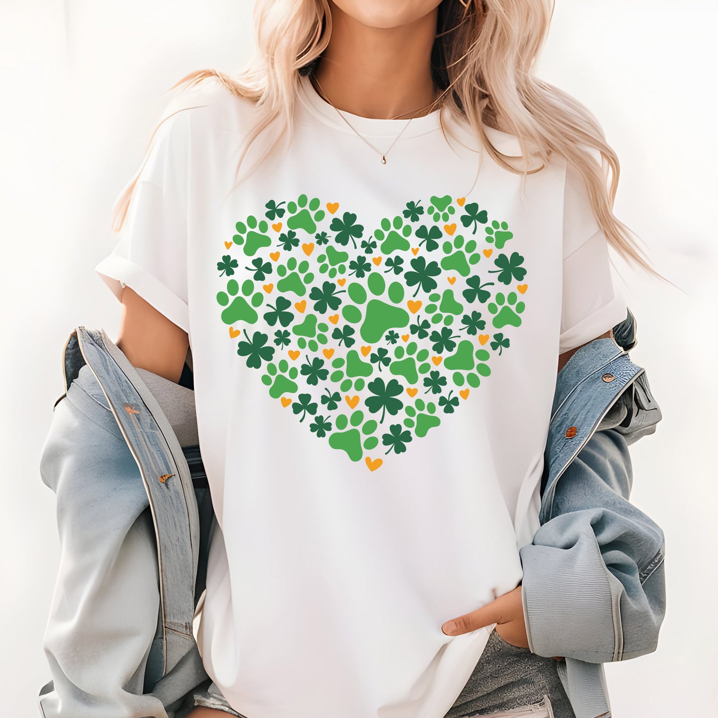 St. Patrick's Day Premade Gang Sheet Dtf Transfer Ready to Press Shamrock Heat Transfer For Shirts, Saint patrick iron on Transfer Designs