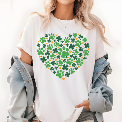 St. Patrick's Day Premade Gang Sheet Dtf Transfer Ready to Press Shamrock Heat Transfer For Shirts, Saint patrick iron on Transfer Designs