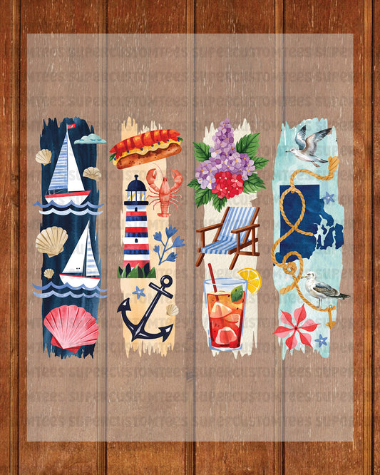 Rhode Island DTF Heat Transfer Ready to Press