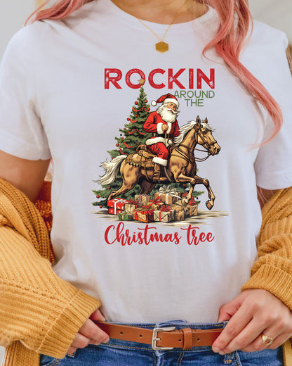 Rockin Around The Christmas Tree Heat Transfer